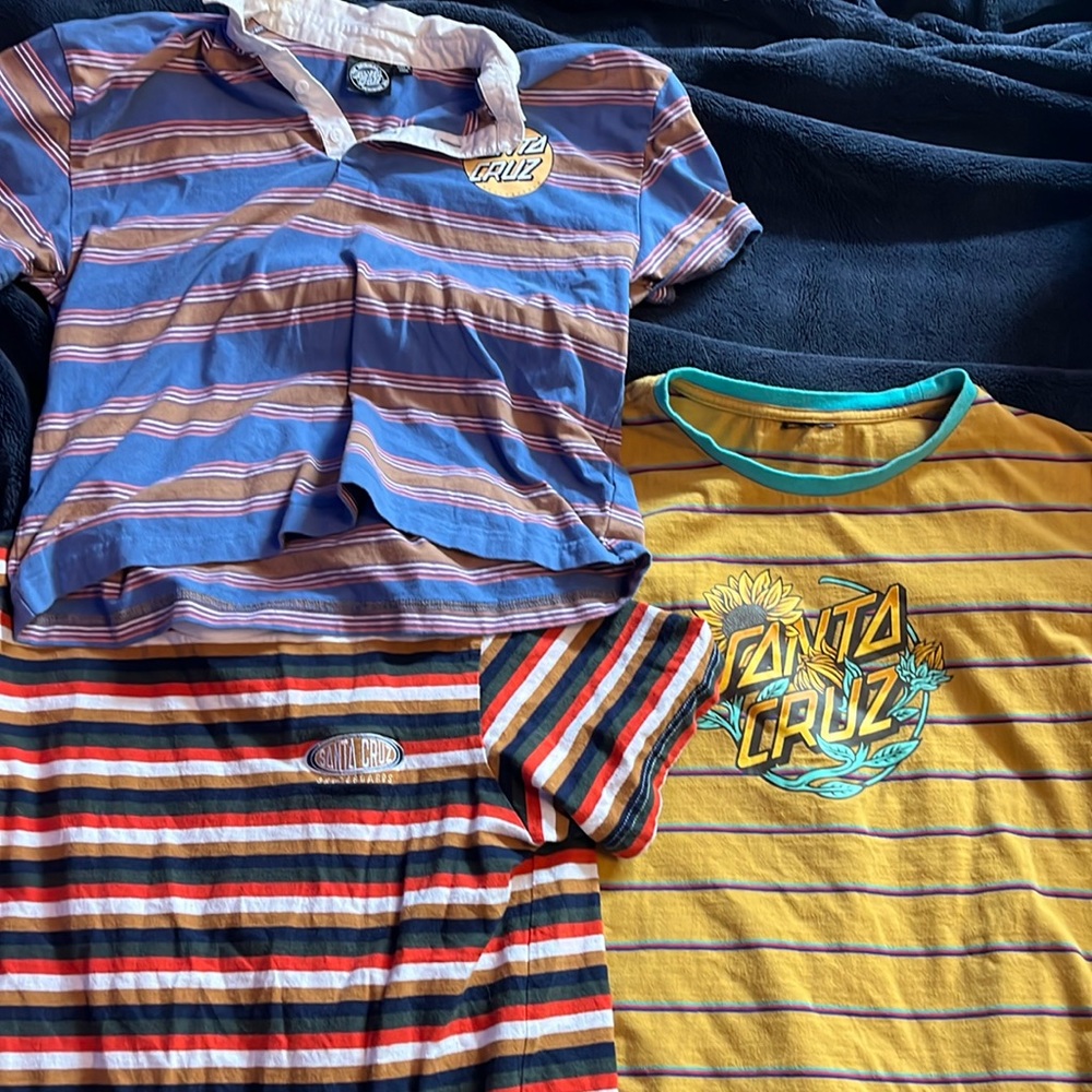 Santa Cruz T Shirt 3 Pack